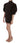 Dolce & Gabbana Chic Brown Corduroy Bodycon Mini Dress Dolce & Gabbana