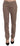 Dondup Brown Low Waist Straight Cut Trouser Pant Dondup