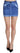 PLEIN SUD Chic Blue Mini Cotton Skirt with Zip Detail PLEIN SUD