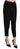 Guess Black Polyester High Waist Cropped Trousers Pants Guess