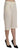 Silvian Heach Cream Mid Waist Cotton Straight Cropped Pants Silvian Heach