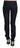 Just Cavalli Blue Low Waist Skinny Trousers Braided String Pants Just Cavalli