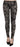 Just Cavalli Black Gray Faded Low Waist Skinny Denim Trousers Jeans Just Cavalli