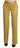 Just Cavalli Mustard Yellow Straight Formal Trousers Pants Just Cavalli