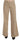 Just Cavalli Beige Cotton Mid Waist Flared Trousers Pants Just Cavalli