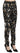 Dolce & Gabbana Black Jazz Club Print High Waist Tapered Pants Dolce & Gabbana