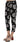 Dolce & Gabbana Black Palm Leaf Print Skinny Pants Dolce & Gabbana