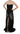 John Richmond Enchanting Black Maxi Flare Dress John Richmond