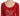 Exte Ravishing Red Crystal Embellished Blouse Exte