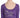 Exte Elegant Purple Crystal Embellished Long Sleeve Top Exte