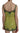 PINK MEMORIES Elegant Green Lace Linen Tank Top PINK MEMORIES