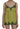 PINK MEMORIES Elegant Green Lace Linen Tank Top PINK MEMORIES
