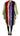 Dolce & Gabbana Elegant Multicolor Feather Long Coat Jacket Dolce & Gabbana
