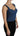 Dolce & Gabbana Elegant Sleeveless Bustier Top in Blue Dolce & Gabbana