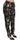 Dolce & Gabbana Black Silk Instrument Mid Waist Pants Dolce & Gabbana