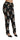 Dolce & Gabbana Black Puppy Dog Mid Waist Skinny Silk Pants Dolce & Gabbana