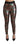 Dolce & Gabbana Green Bronze Leaf Tights Skinny Pants Dolce & Gabbana