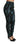 Dolce & Gabbana Blue Green Floral Metallic Slim Pants Dolce & Gabbana
