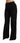 Dolce & Gabbana Black Wide Leg Flared Trouser Cashmere Pants Dolce & Gabbana