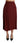 Dolce & Gabbana Elegant Red High Waist Virgin Wool Skirt Dolce & Gabbana