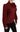 Dolce & Gabbana Maroon Long Sleeve Shirt Blouse Silk Top Dolce & Gabbana