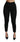 Dolce & Gabbana Black Brocade Skinny High Waist Pants Dolce & Gabbana