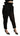 Dolce & Gabbana Black Floral Lace Tapered High Waist Pants Dolce & Gabbana