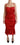 Dolce & Gabbana Exquisite Red Silk Fit and Flare Midi Dress Dolce & Gabbana