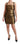 Dolce & Gabbana Bronze Bodycon Sheath Mini Dress Dolce & Gabbana