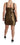 Dolce & Gabbana Bronze Bodycon Sheath Mini Dress Dolce & Gabbana