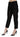 Dolce & Gabbana Black Lace Straight Cropped High Waist Pants Dolce & Gabbana