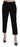 Dolce & Gabbana Black Lace Straight Cropped High Waist Pants Dolce & Gabbana