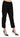 Dolce & Gabbana Black Lace Straight Cropped High Waist Pants Dolce & Gabbana