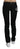 Costume National Black Mid Waist Skinny Denim Cotton Jeans Costume National