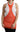 Dsquared² Orange White Crewneck Sleeveless Tank T-shirt Dress Top Dsquared²