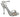 Dolce & Gabbana Silver Leather Ankle Strap Sandals with Crystals Dolce & Gabbana