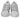 Philipp Plein Sleek Silver Sneakers for Trendsetters Philipp Plein