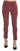 Ermanno Scervino Red Mid Waist Skinny Cotton Pants Ermanno Scervino