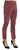 Ermanno Scervino Red Mid Waist Skinny Cotton Pants Ermanno Scervino