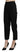 BENCIVENGA Black High Waist Straight Cropped Dress Pants BENCIVENGA