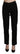 BENCIVENGA Black High Waist Straight Casual Trouser Pant BENCIVENGA