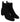 Dolce & Gabbana Elegant Black Leopard Print Short Boots Dolce & Gabbana