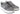 Jimmy Choo Glittering Slip-On Sneakers - Silver and Black Jimmy Choo