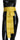 Dolce & Gabbana Yellow Wide Snap Button Closure Silk Belt Dolce & Gabbana