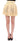 Andrea Incontri Chic Beige Floral Embroidered Mini Skirt Andrea Incontri