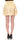 Andrea Incontri Chic Beige Floral Embroidered Mini Skirt Andrea Incontri