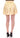 Andrea Incontri Chic Beige Floral Embroidered Mini Skirt Andrea Incontri