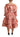 Dolce & Gabbana Pink Metallic Ruffled Gown Elegance Dolce & Gabbana