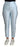 Dolce & Gabbana Light Blue Silk Cropped Tapered Trouser Pants Dolce & Gabbana