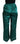 Dolce & Gabbana Green High Waist Pajama Trouser Silk Pant Dolce & Gabbana